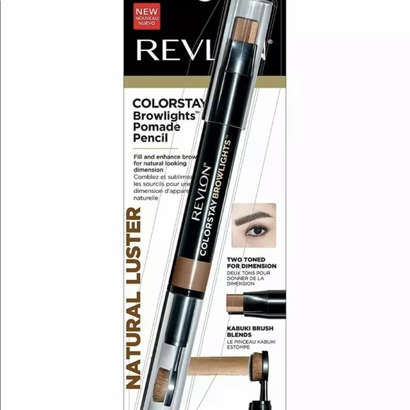 Set Of 2 Brand New Eyebrow Pencils, Revlon & Arches And Halo, Tan And Brown - Picture 3 of 3
